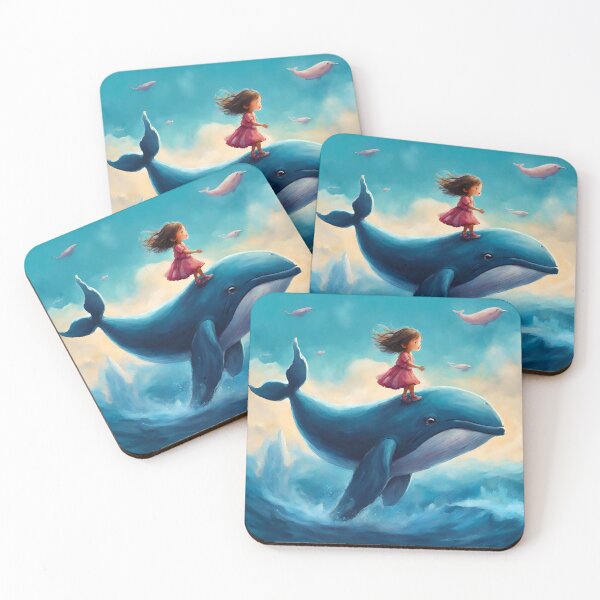 Item preview, The Girl and the Flying Whale 2 designed and sold by Tom-Johnson.