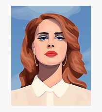 Live to Die Lana Del Rey Photographic Print