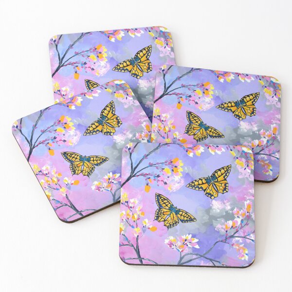 Item preview, Yellow Butterflies and Pastel Tones designed and sold by cathyartist.