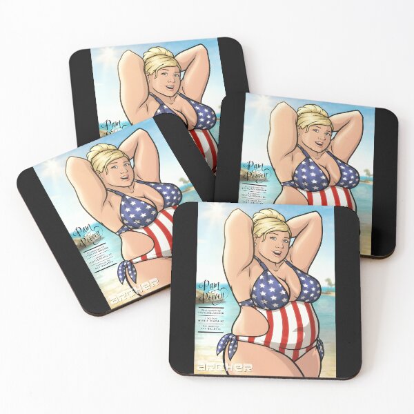 Item preview, Pam Poovey - An American Sitcom - ARCHER designed and sold by Adeel Mushtaq.