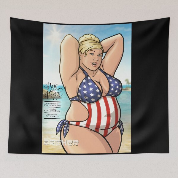 Item preview, Pam Poovey - An American Sitcom - ARCHER designed and sold by Adeel Mushtaq.
