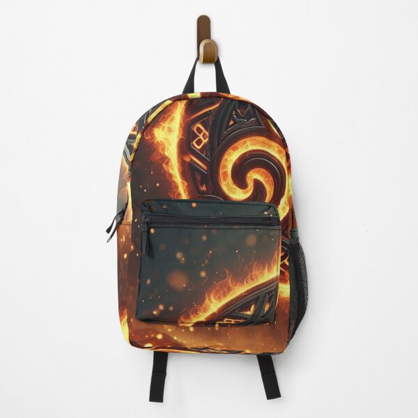 Item preview, Fantasy Viking Fire Elemental Emblem (silvergoldvisionary) designed and sold by SGVisionary.