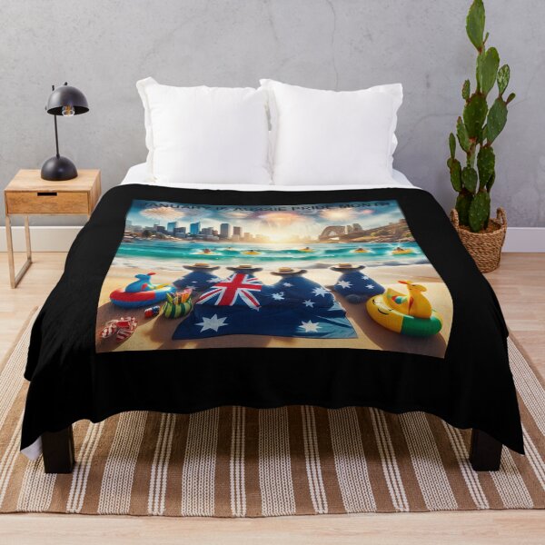 Item preview, January Is Aussie Pride Month 'Happy Australia Day' designed and sold by Takin-Thepiss.