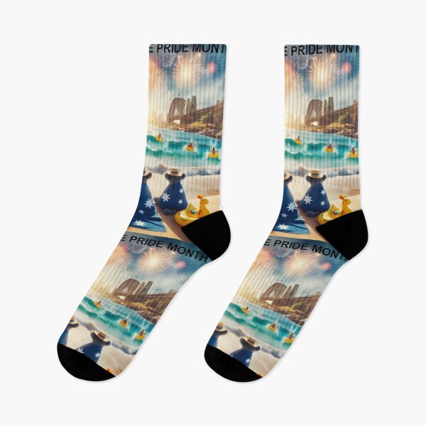 Item preview, January Is Aussie Pride Month 'Happy Australia Day' designed and sold by Takin-Thepiss.