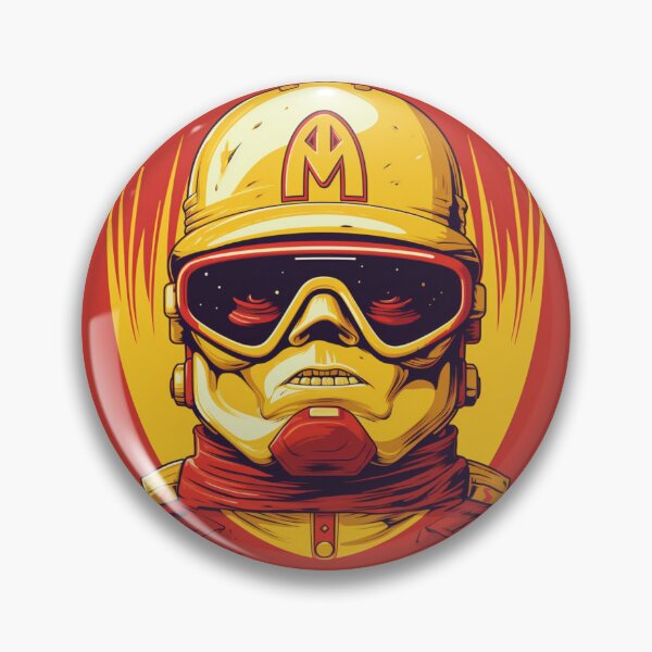 Item preview, the head of a trooper with goggles designed and sold by matchymatchy.