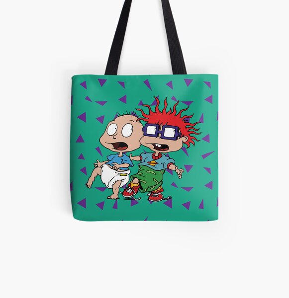 Sneaky Rugrats All Over Print Tote Bag