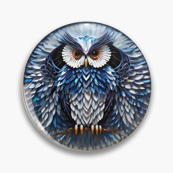 Item preview, Owl in dark night designed and sold by BotunPeony.