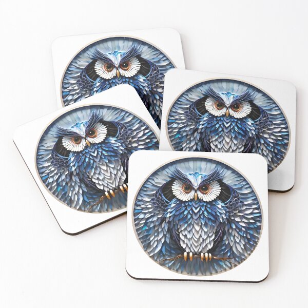 Item preview, Owl in dark night designed and sold by BotunPeony.