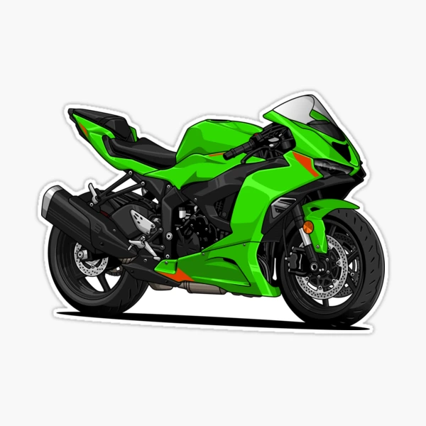 2024 Ninja ZX6R Green Version