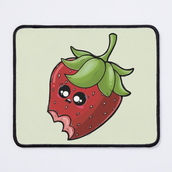 Item preview, Bitten strawberry  designed and sold by Lyzvart.