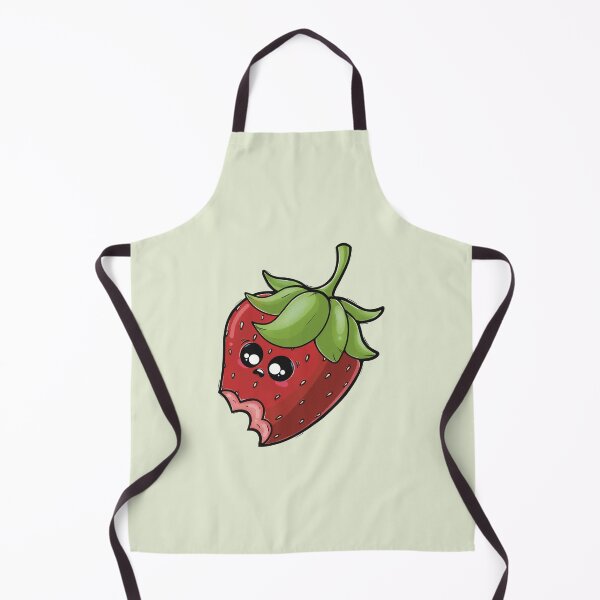 Item preview, Bitten strawberry designed and sold by Lyzvart.