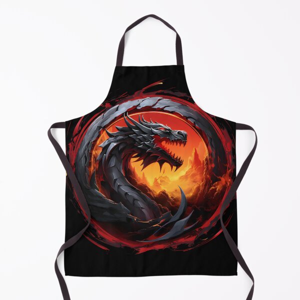 Item preview, Eclipse Inferno Dragon Artwork designed and sold by inkArtistryfine.