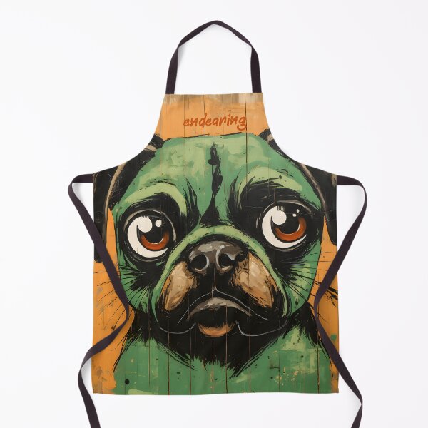 Item preview, Rustic Pug Portrait on Wood designed and sold by inkArtistryfine.