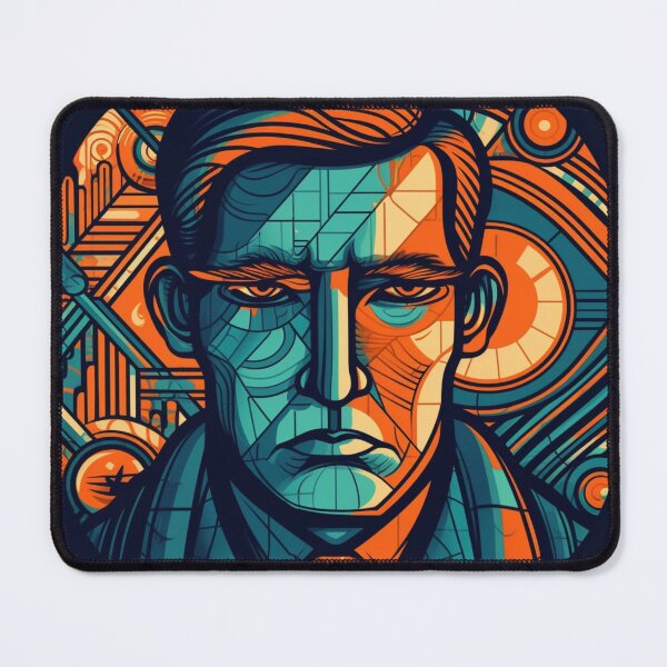 Item preview, illustration man in a suit in orange designed and sold by matchymatchy.