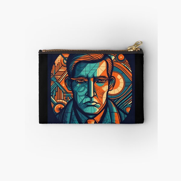 Item preview, illustration man in a suit in orange designed and sold by matchymatchy.