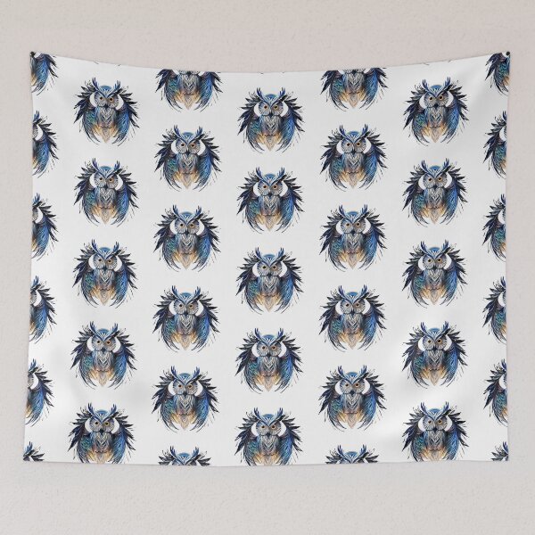 Item preview, Owl in dark night designed and sold by BotunPeony.