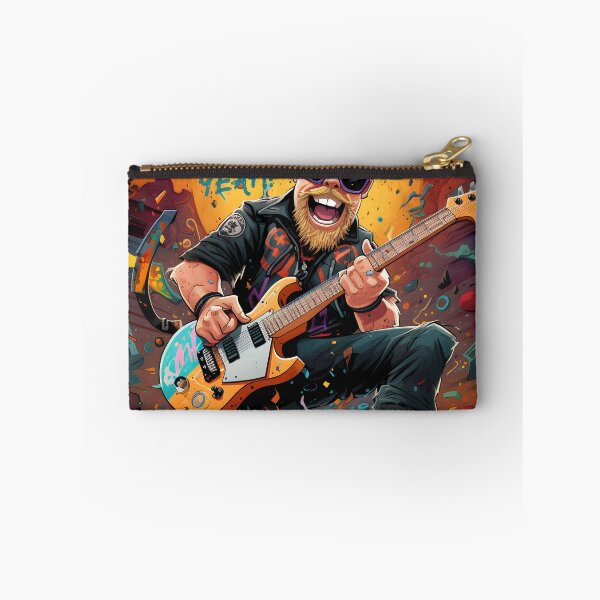 Item preview, Rockstar Riff Master Illustration designed and sold by inkArtistryfine.