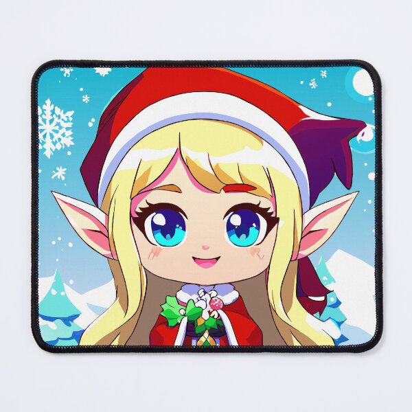 Item preview, Winter Elf Magic: Anime Character in Snow designed and sold by CutesyKoala.