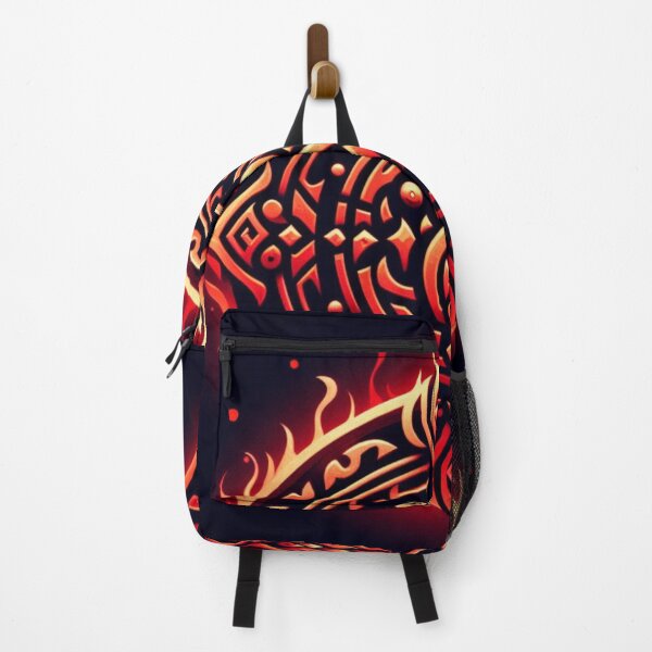 Item preview, Fantasy Viking Fire Elemental Emblem (silvergoldvisionary) designed and sold by SGVisionary.