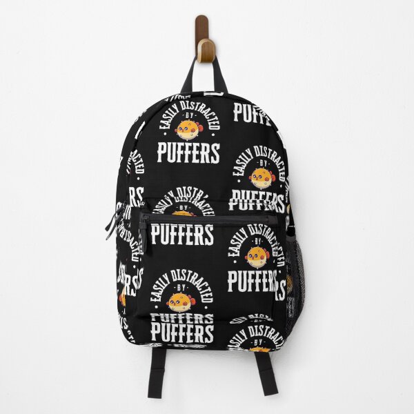 Item preview, Easily Distracted by Puffer Fish Cute Funny designed and sold by mkzmerch.