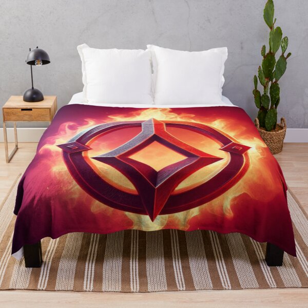 Item preview, Fantasy Viking Fire Elemental Emblem (silvergoldvisionary) designed and sold by SGVisionary.