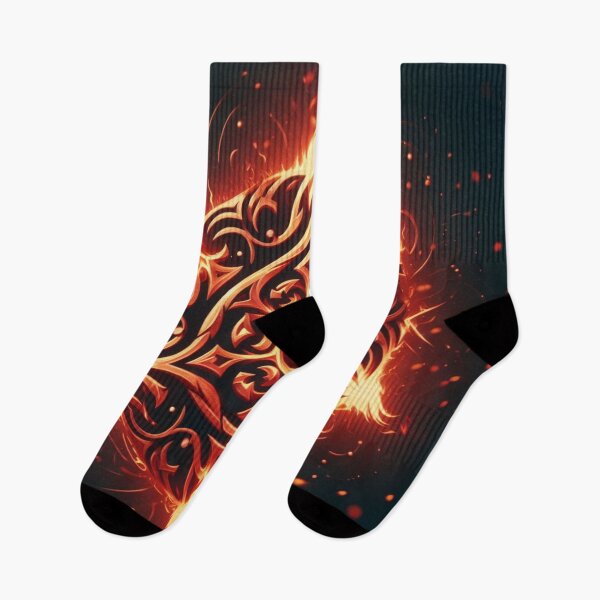 Item preview, Fantasy Viking Fire Elemental Emblem (silvergoldvisionary) designed and sold by SGVisionary.