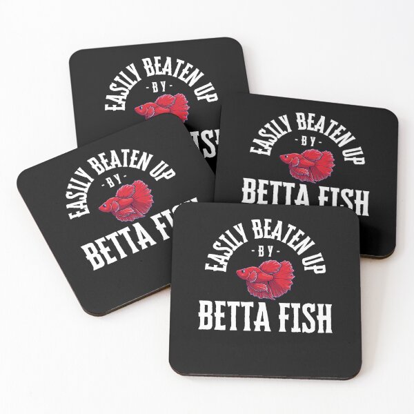 Item preview, Easily Beaten up by Betta Fish Cute Funny designed and sold by mkzmerch.