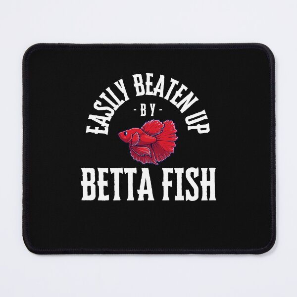 Item preview, Easily Beaten up by Betta Fish Cute Funny designed and sold by mkzmerch.