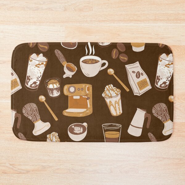 Item preview, COFFEE SURFACE PATTERN designed and sold by HowreSketch.