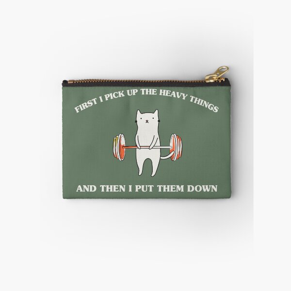 Item preview, Weight Lifting Cat Retro Design designed and sold by MyThirdFavorite.