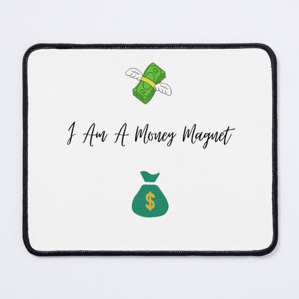 Item preview, I Am a Money Magnet designed and sold by ArtbyCharmante.