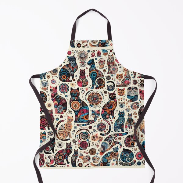 Item preview, Amazing Colorful Mosaic of Cats designed and sold by Tomasz C.