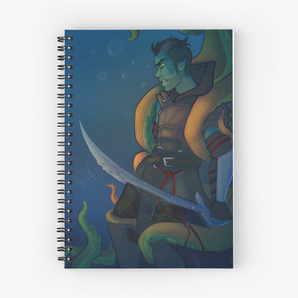 Item preview, Spiral Notebook designed and sold by Rotten-offal.