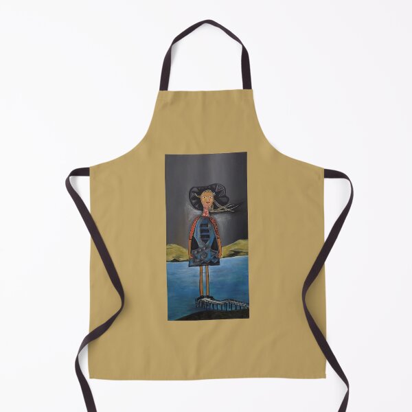 Item preview, Kiwi Annie at Opononi Pier designed and sold by KiwiAnniesArtNZ.