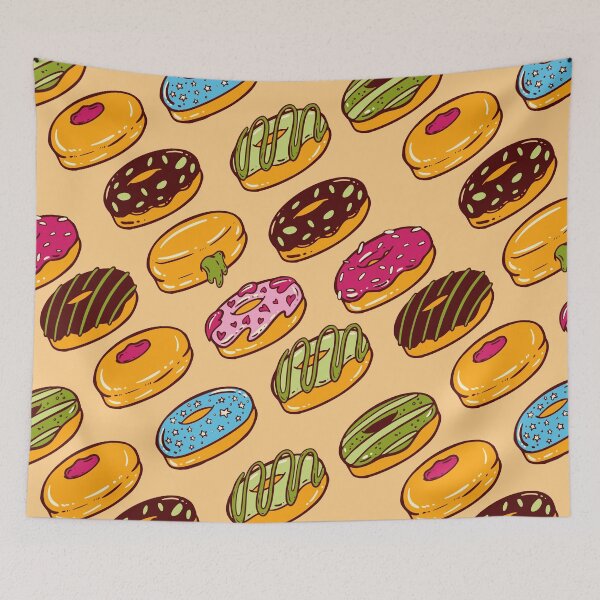 Item preview, DONUT SURFACE PATTERN designed and sold by HowreSketch.