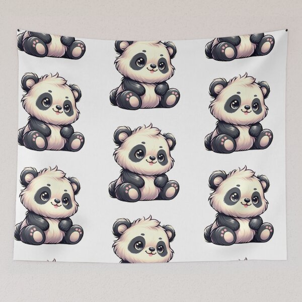 Item preview, Joyful Panda - Whimsical Cuteness designed and sold by Bottron9000.