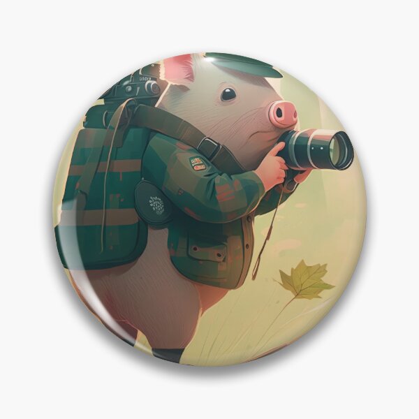 Item preview, Nature Watcher designed and sold by Wallbreaker Pig.