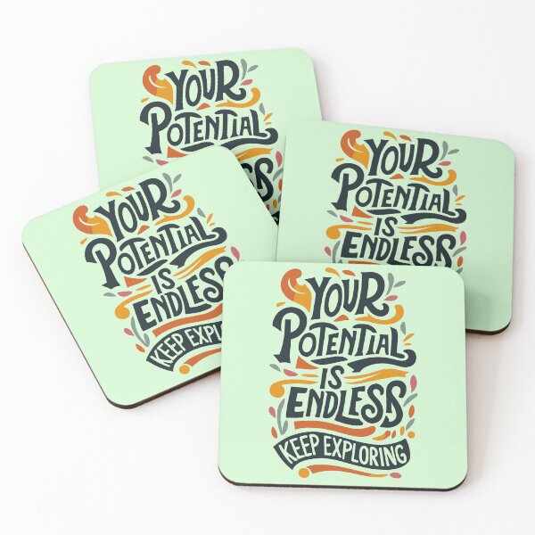 Item preview, Your potential is endless keep exploring designed and sold by bvdesignart.