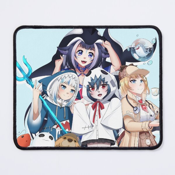 Item preview, Shylily, Gura, Yuko and Ame designed and sold by CaptainArmada.