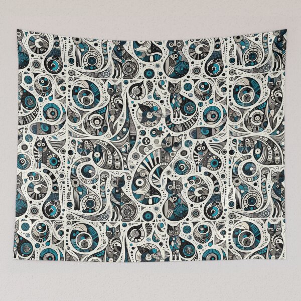 Item preview, Purr-fect Cat's Composition designed and sold by Tomasz C.
