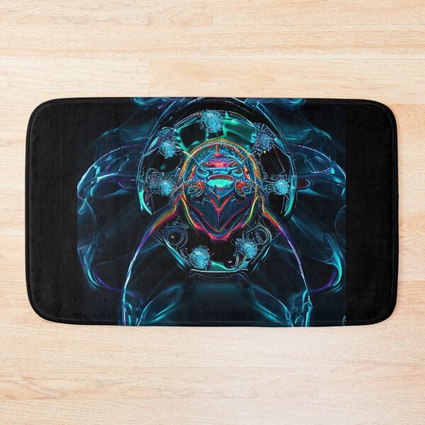 Item preview, Neon Blue Beetle designed and sold by Pebbledrops.