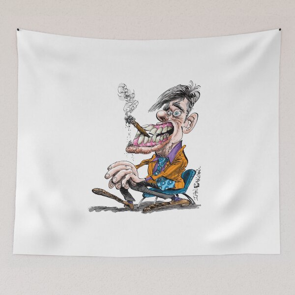 Item preview, Random smoking bloke designed and sold by IanBakerToons.