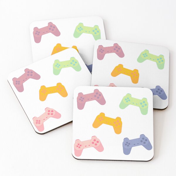 Item preview, PS joystick (5 pack) - gamer | gaming | retro gaming Stickers designed and sold by PoshPixel.