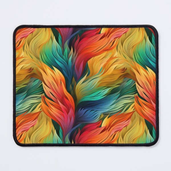 Item preview, Jungle Fenix Pattern Bright Colored Feathers designed and sold by TotallyBlond.
