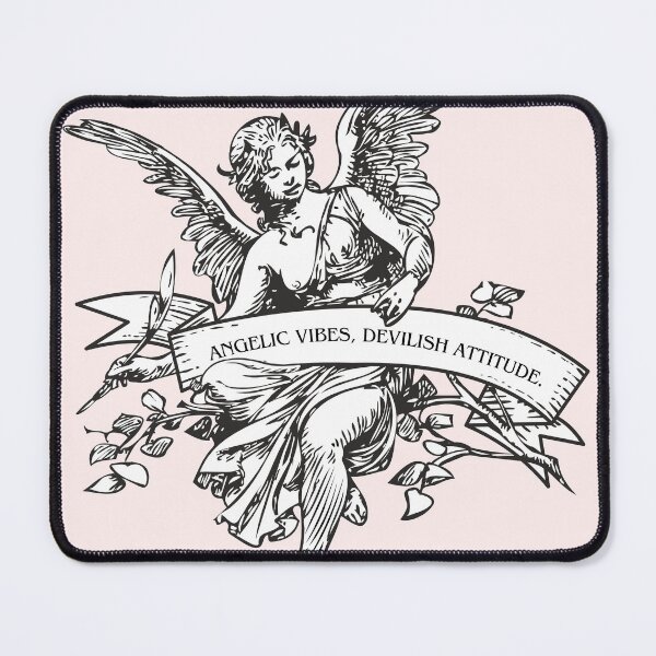 Item preview, Evil Cherub Princesscore Quote Baroque Rococo Angel Devil designed and sold by TheLocoShop.