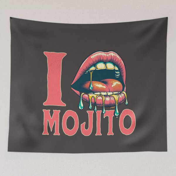 Item preview, I LOVE MOJITO designed and sold by Retro-Rebellion.