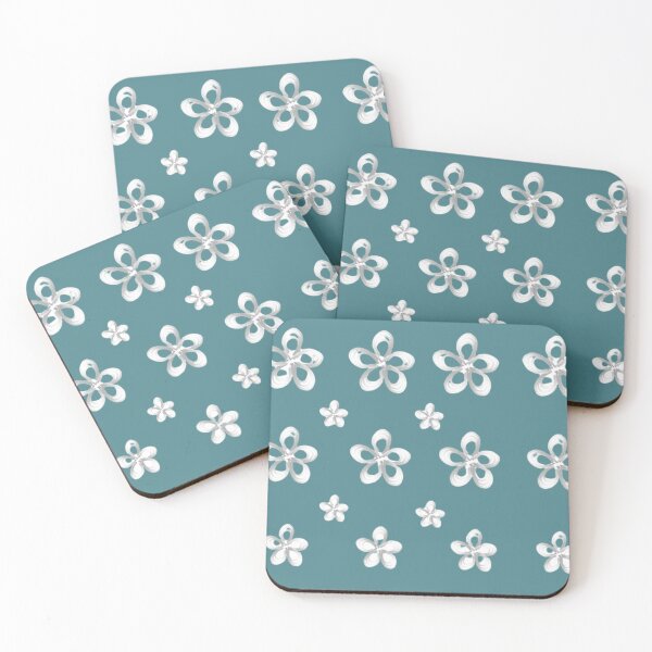 Item preview, Shinny Silver Flower, Sparkling Silver Floral Pattern, Floral Artwork designed and sold by Art Shimmers.