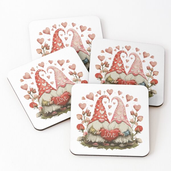 Item preview, Hobby Lobby Valentine Gnomes designed and sold by DashBliss.
