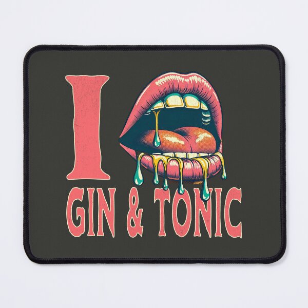 Item preview, I LOVE GIN & TONIC designed and sold by Retro-Rebellion.
