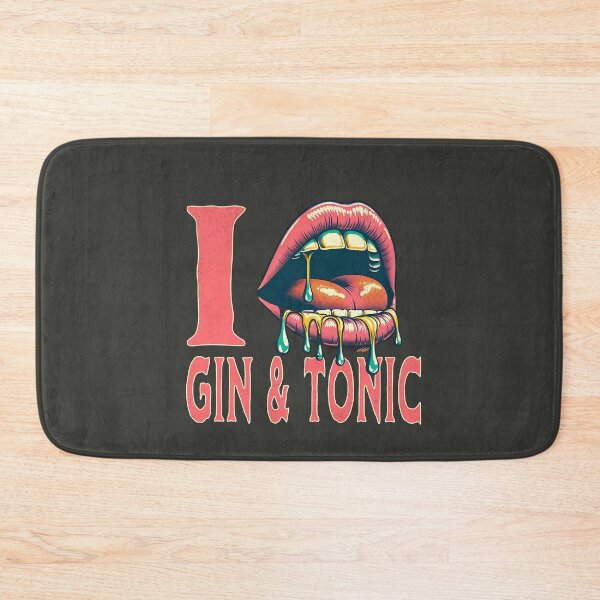 Item preview, I LOVE GIN & TONIC designed and sold by Retro-Rebellion.